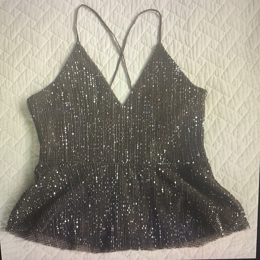 {Express} Glitter Top
